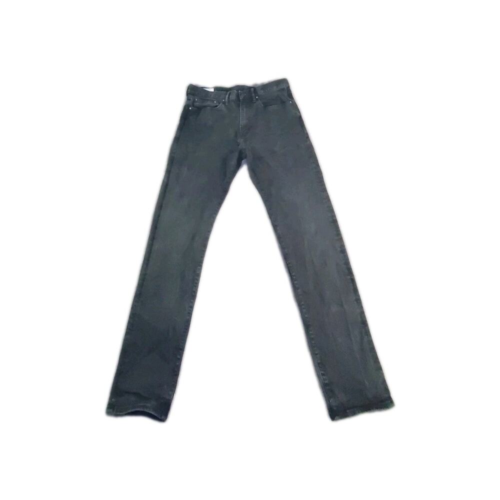 GAP Athletic Taper Jeans Size 32|34 Men's Black Classic Five Pocket C20